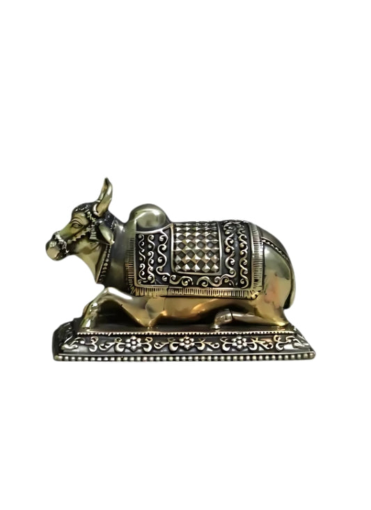Brass Nandi (YYX) 3.5*2*2.5"