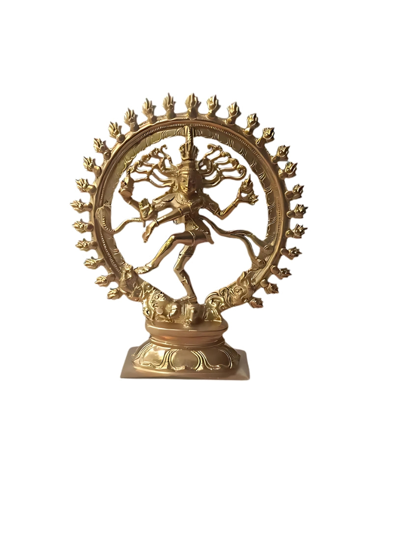 Brass Natraj 8"