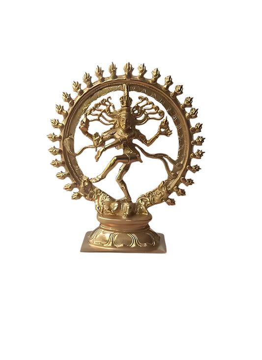 Brass Natraj 8"