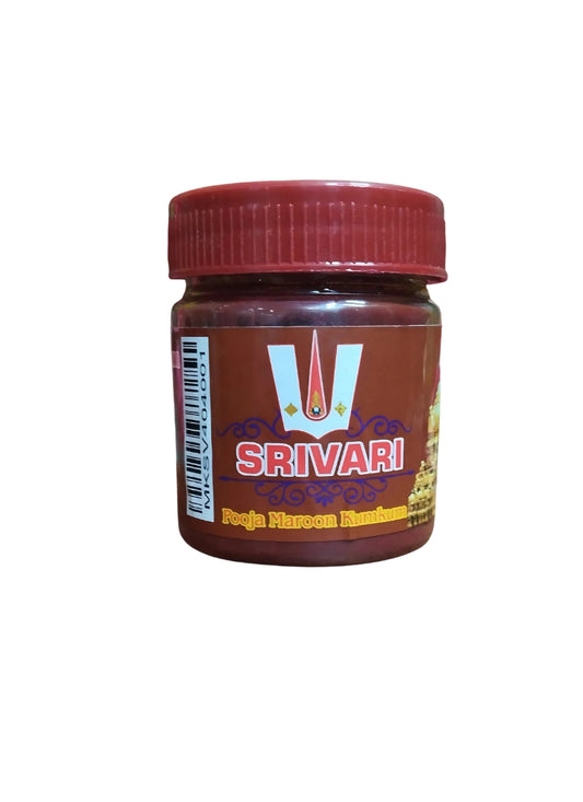 Pooja Maroon Kumkum Powder