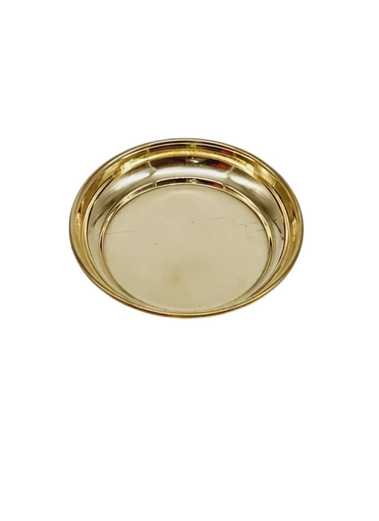 Brass Prasad Plate no 3