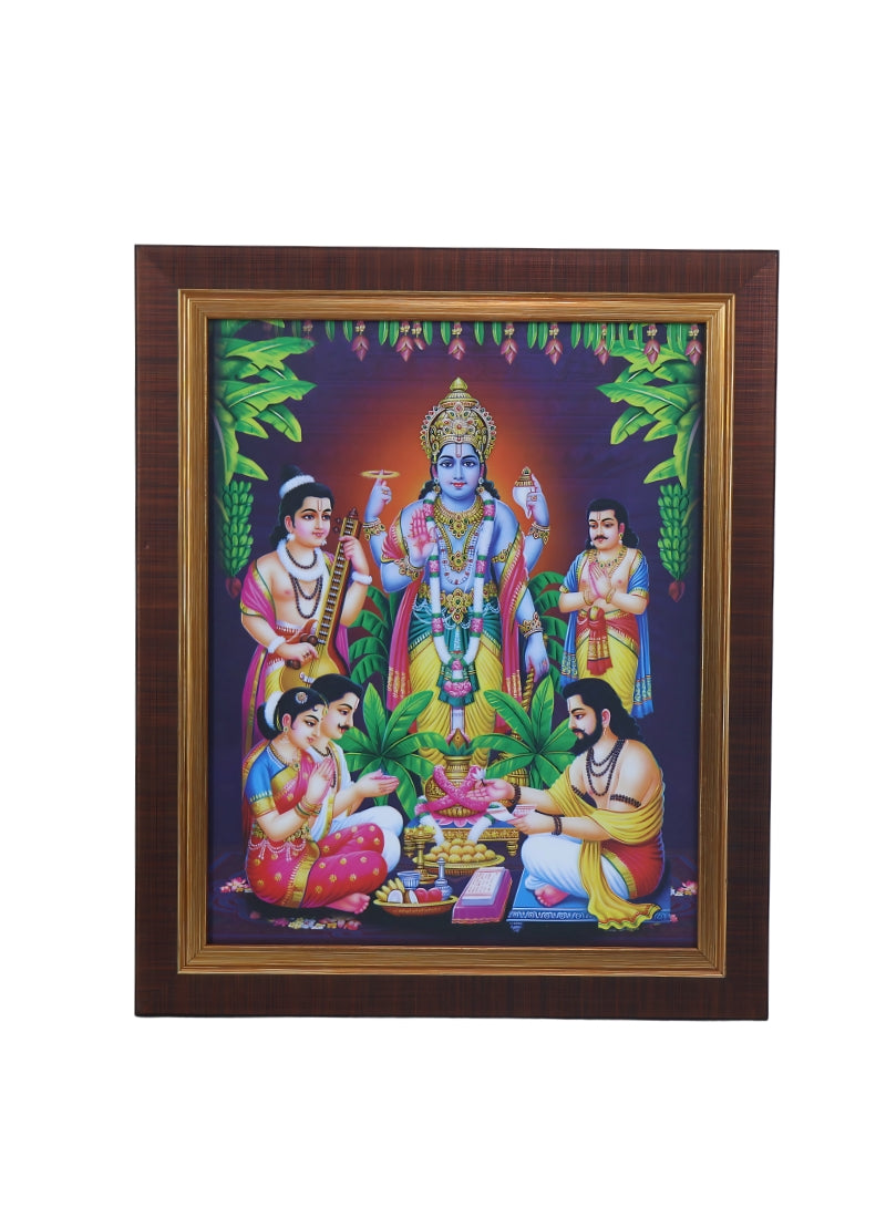 Sathyanarayana Photo Frame 20*16