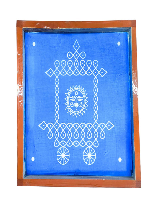 Ratham Kolam Rangoli Stencils 10x10