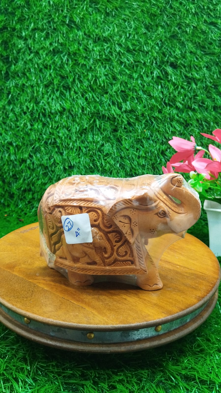Wood Siker Elephant