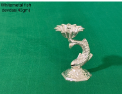 German silver FISH DEVDAS (43GM)