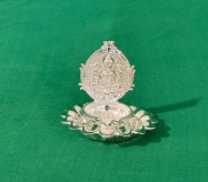 German silver PLATE LAKSHMI DEEPA(44GM)