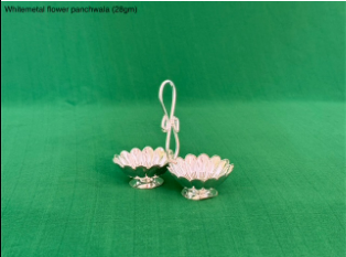 German silver WM FLOWER PANCHWALA (28GM)
