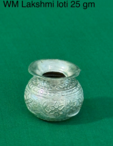 German silver WM LAKSHMI LOTTI (25GM)