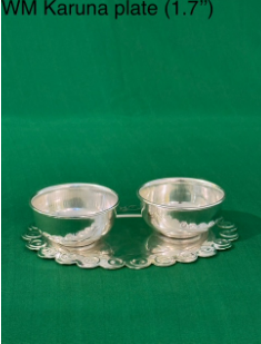 German silver KARUNA PLATE 70GM