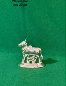German silver WHITEMETAL COW (20GM)