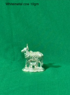 German silver WHITEMETAL COW (10GM)