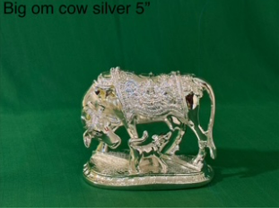 silver coated BIG OM COW SILVER