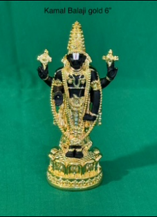 silver coated KAMAL BALAJI GOLD 6"