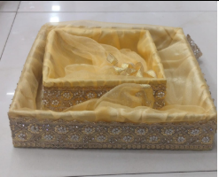 fancy motinet basket 12*12