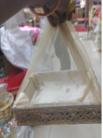 Glass finishing net basket 10*10