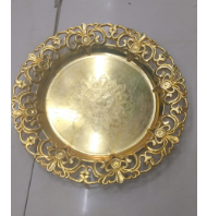 15-25 gold coated flate tray