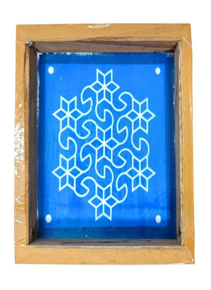 Star Pulli Kolam Rangoli Stencils 5x5