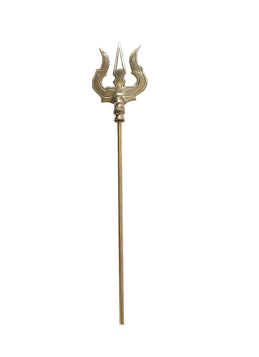 Brass Trishul 24"