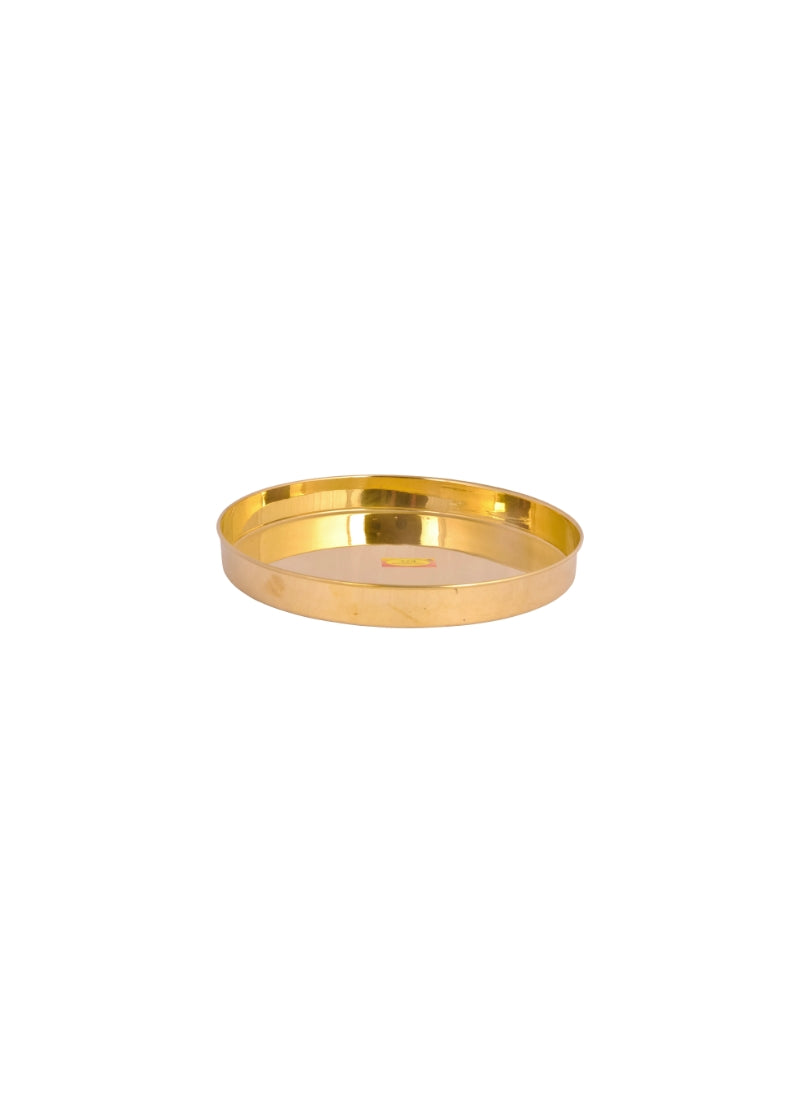 Brass Thali Sheet 10"