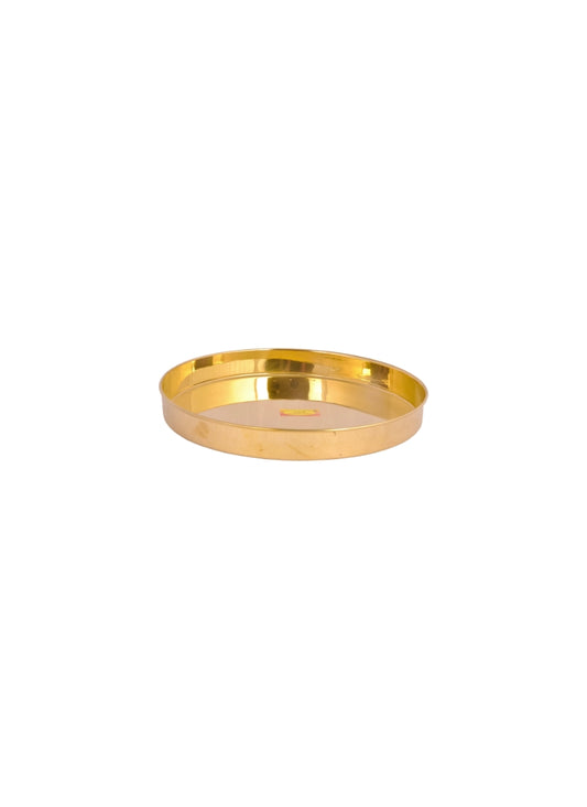 Brass Thali Sheet 10"