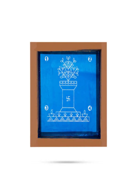 Thulasi Madam Rangoli Stencils 10x10
