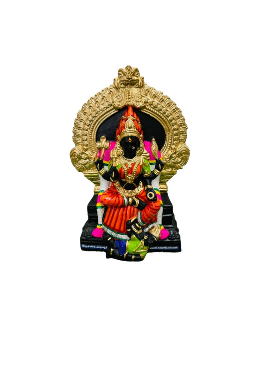 Uraiyur Vekkaliamman Amman Golu Doll – Handcrafted Clay Idol of Goddess Kali for Navaratri Kolu