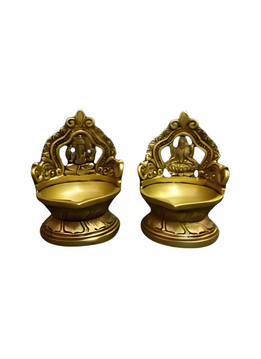 Brass Lakshmi Urli Bowl Set