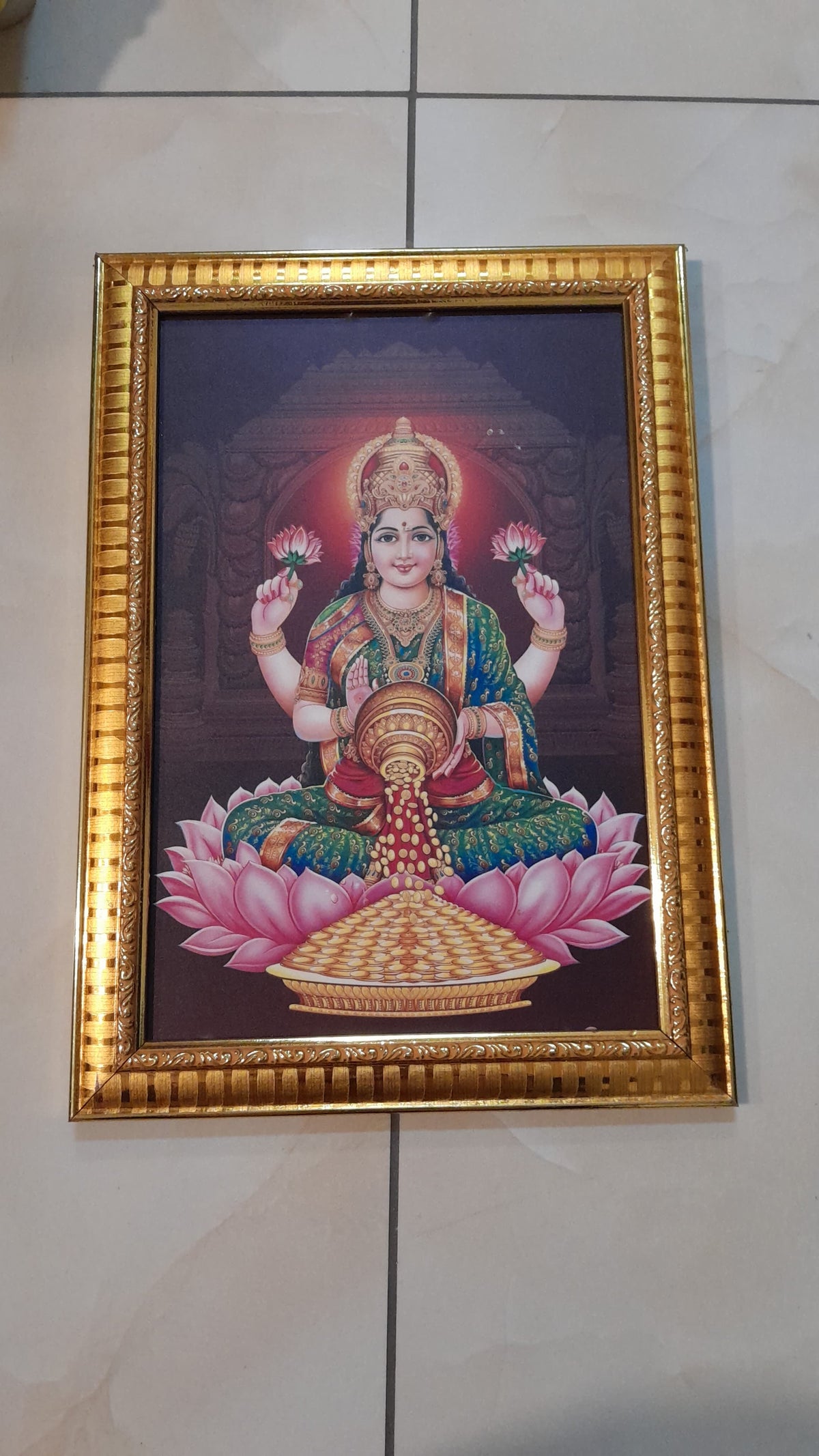 Lakshmi photo frame