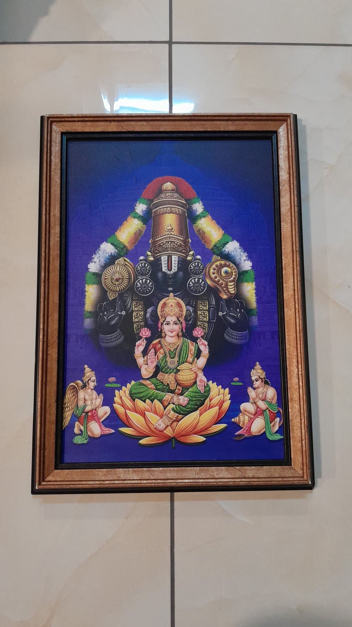 Balaji & Lakshmi photo frame medium 14*10