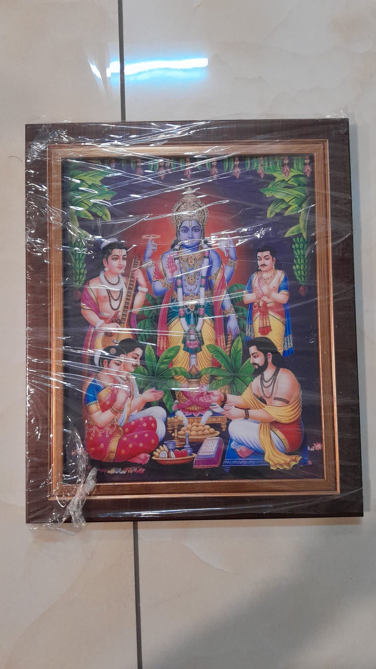 Satyanarayana photo frame 12*10