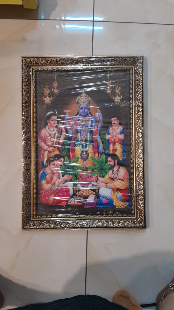 Satyanarayana Medium photo frame 20*16