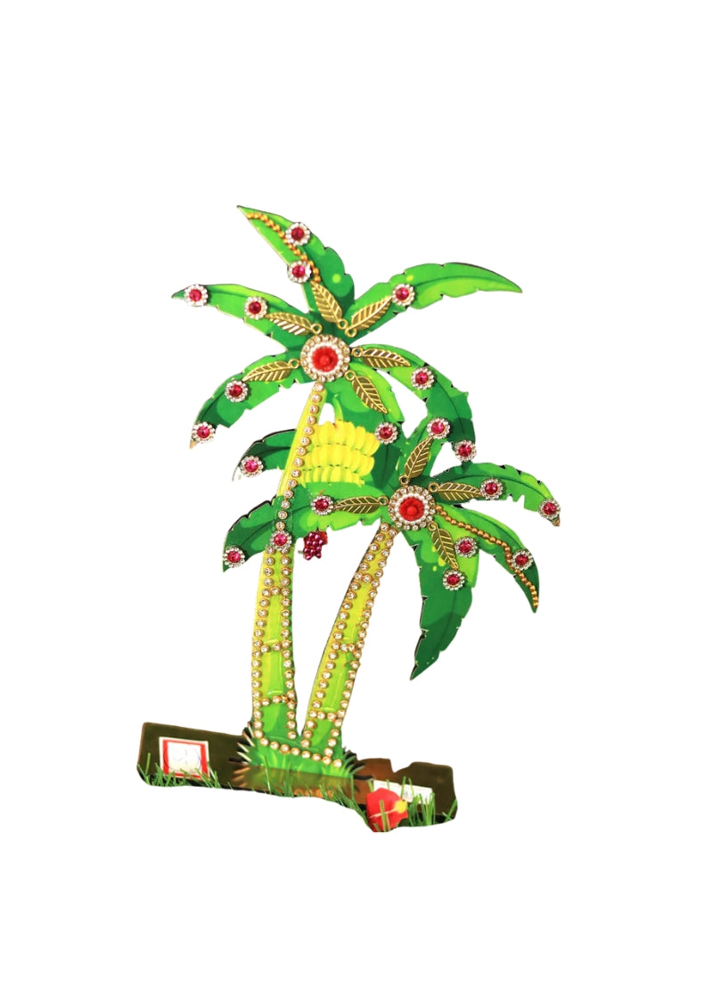 Wooden kudan Coconut tree