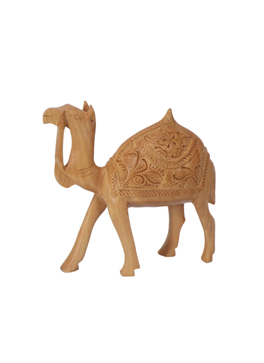 Wood Carbing Camel 5"