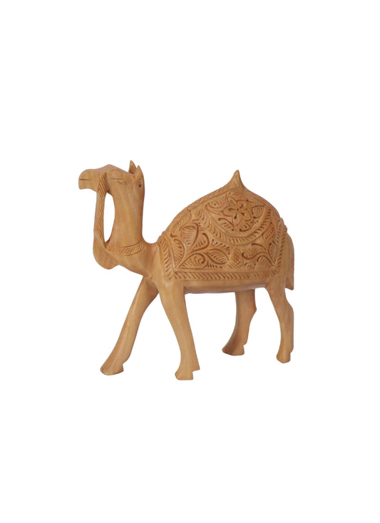 Wood Carbing Camel 3"