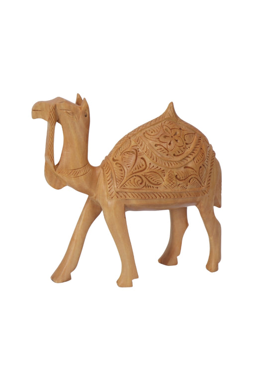 Wood Carbing Camel 6"
