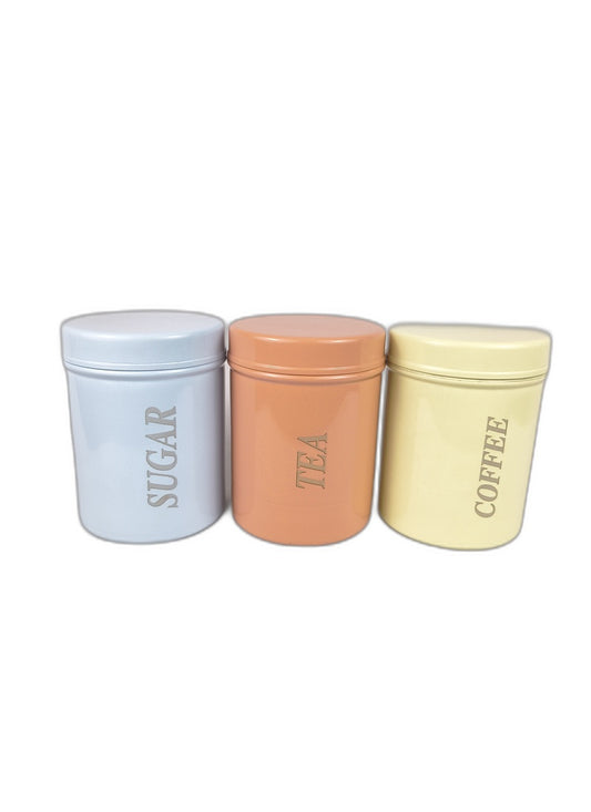 Colored Storage Container 3 Pcs – 750ml Airtight Kitchen Containers