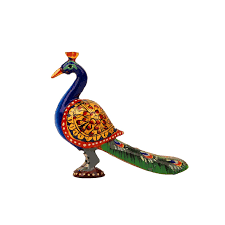 Wood PTD  Peacock Long 3"