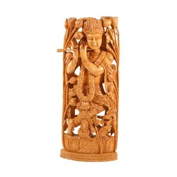 Wood Figure Krishna Assotted