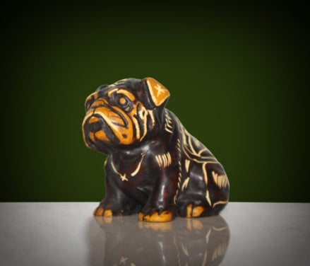RESIN DOG ETCHING (UZZ)