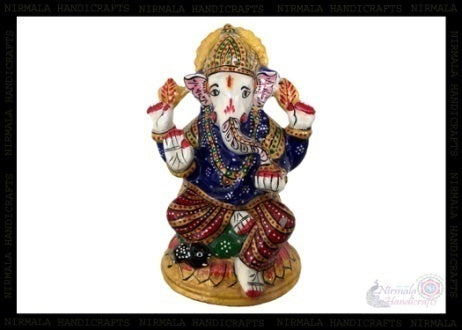 METAL CHOKI GANESHA ENAMEL