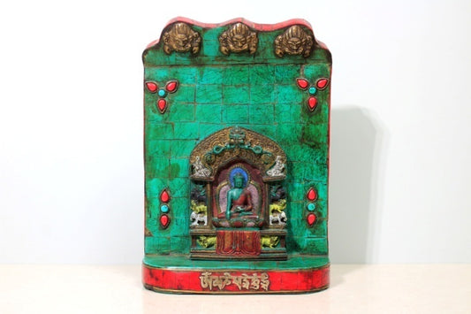 RESIN BUDDHA TEMPLE STONE WORK  (UZZZ)