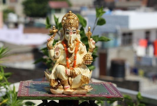 GANESH ON LOTUS SUPERFINE (SRZZ)