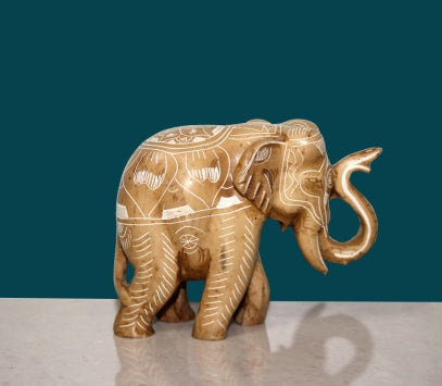 RESIN ELEPHANT ETCHING (RWJ)
