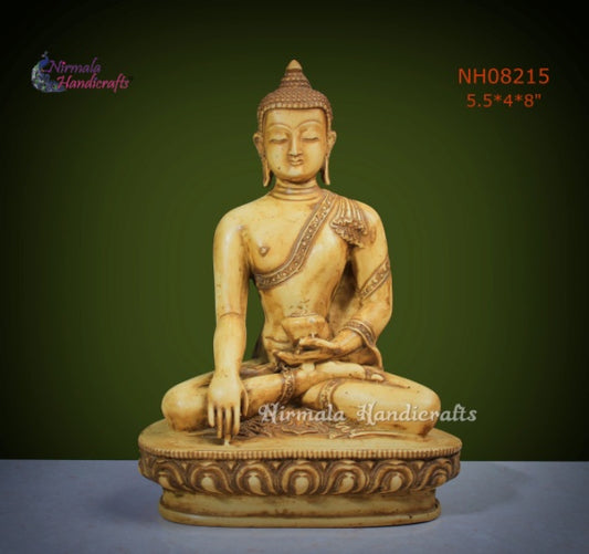 RESIN BUDDHA SITTING PLAIN (SSWJ)