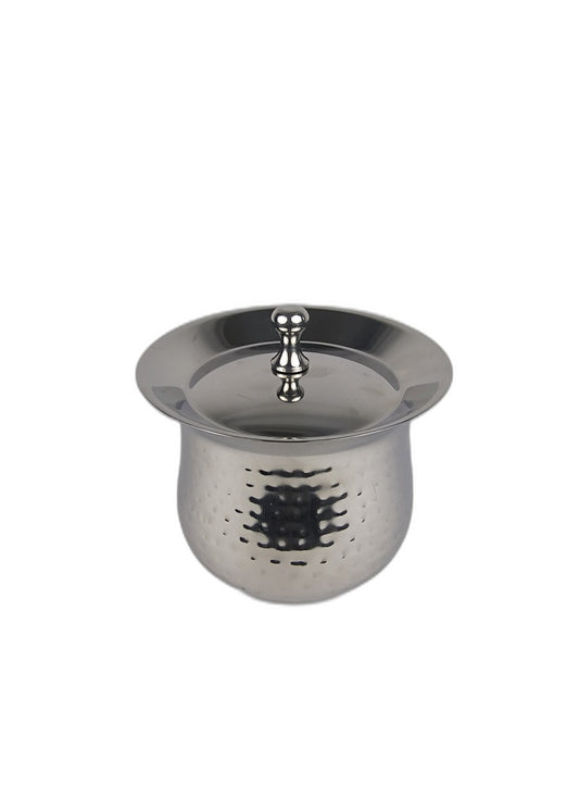 Stainless Steel Handi with Lid – Kitchen Cooking & Storage Container